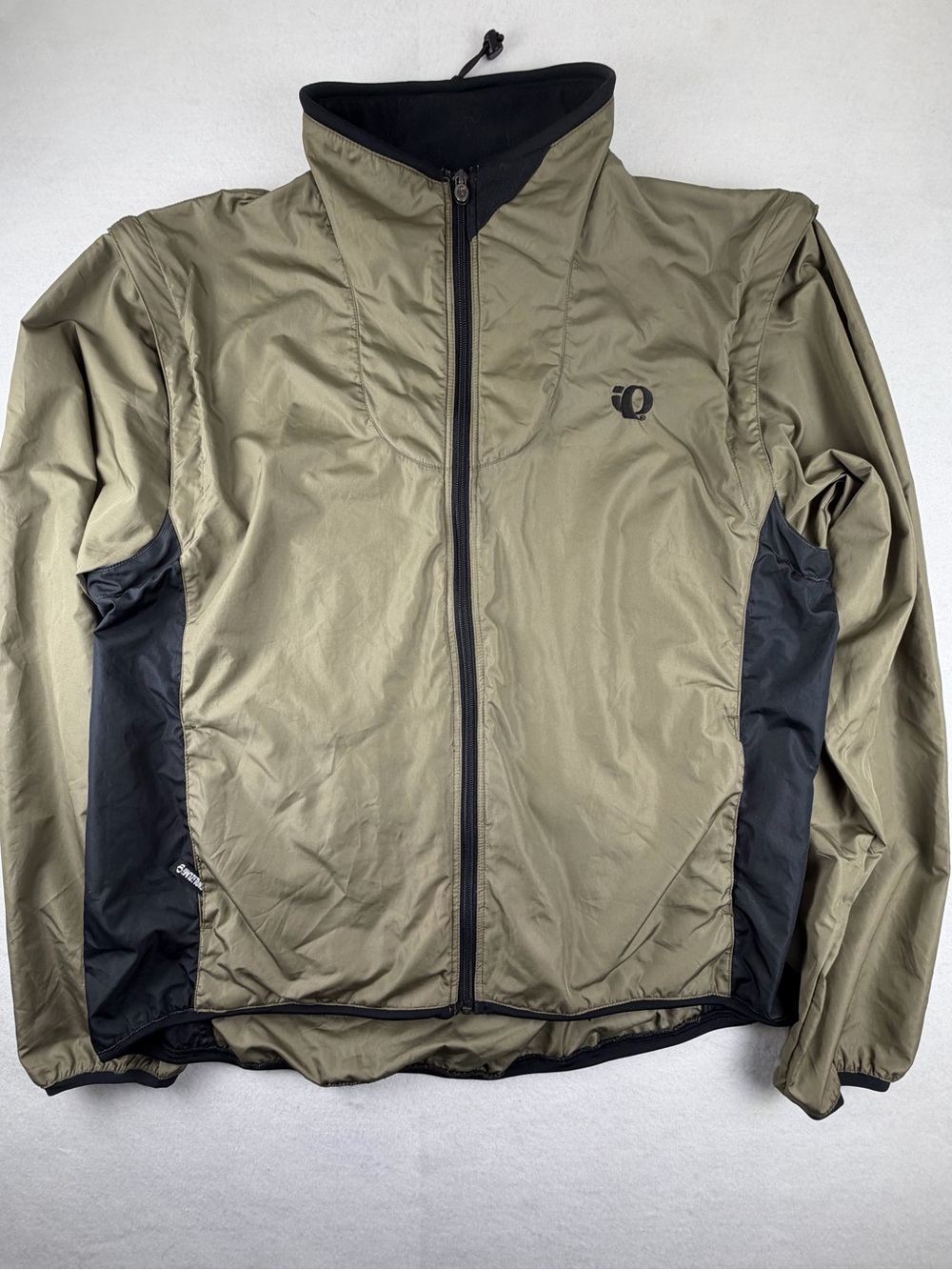 Pearl Izumi Zephrr Barrier Cycling Jacket Olive Full Zip Large‎